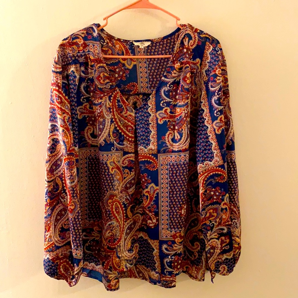 Entro Paisley Blouse